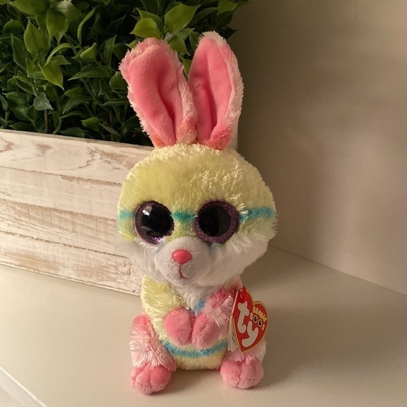 Easter 2017 Ty Silk Beanie Boo Lollipop Multi Color Stuffed Animal. - Picture 2 of 16